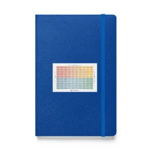 Mood Meter Hardcover Bound Notebook with Pocket - Image 4