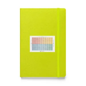 Mood Meter Hardcover Bound Notebook with Pocket - Image 8
