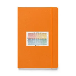 Mood Meter Hardcover Bound Notebook with Pocket - Image 6