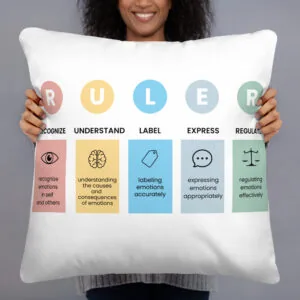 Mood Meter & RULER Method Pillow - Image 4