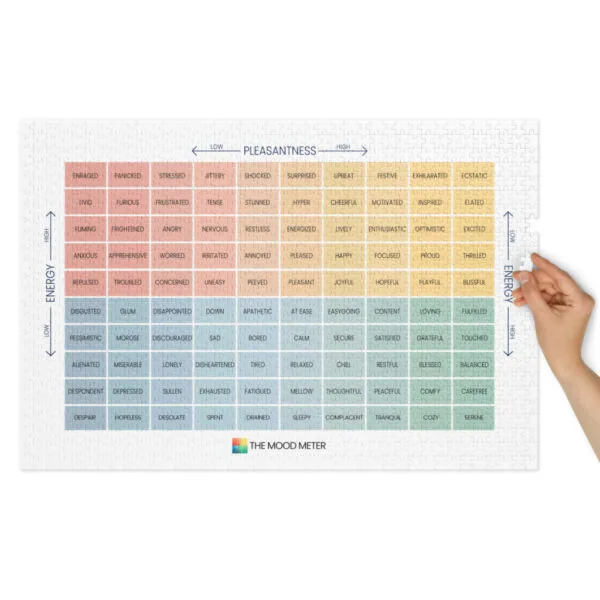 RULER Jigsaw Puzzle with Tin – Glossy Finish, 6 Size Options