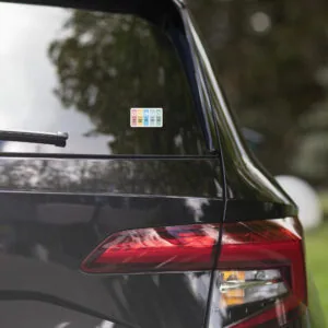 RULER Bubble-Free Stickers | Durable Vinyl