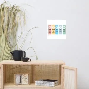 RULER Photo Paper Poster – Resistant Wall Art - Image 11