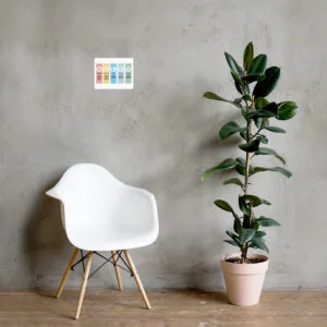 RULER Photo Paper Poster – Resistant Wall Art - Image 6