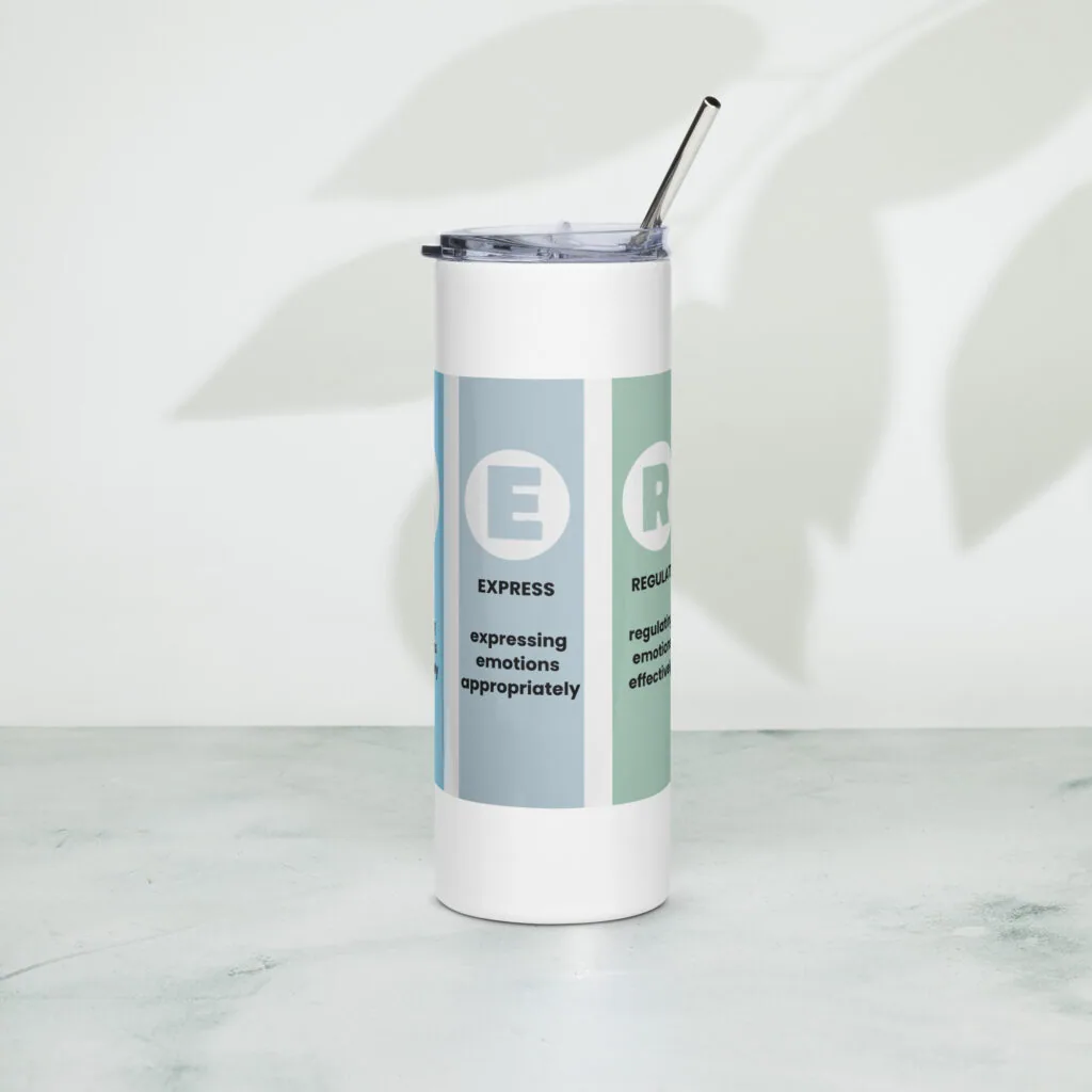 RULER Stainless Steel Tumbler – with Metal Straw - Image 2