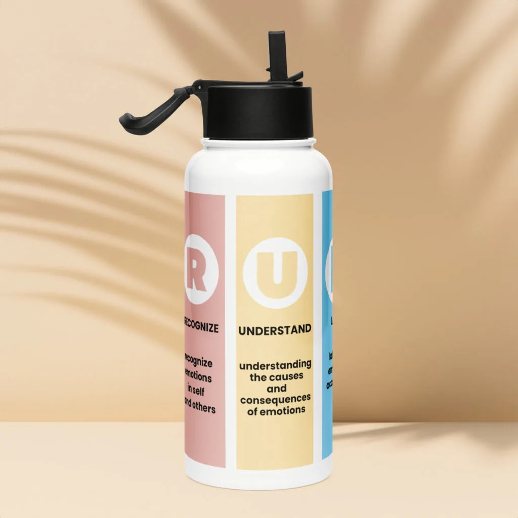 RULER Stainless Steel - Water Bottle with a Straw Lid - Image 2