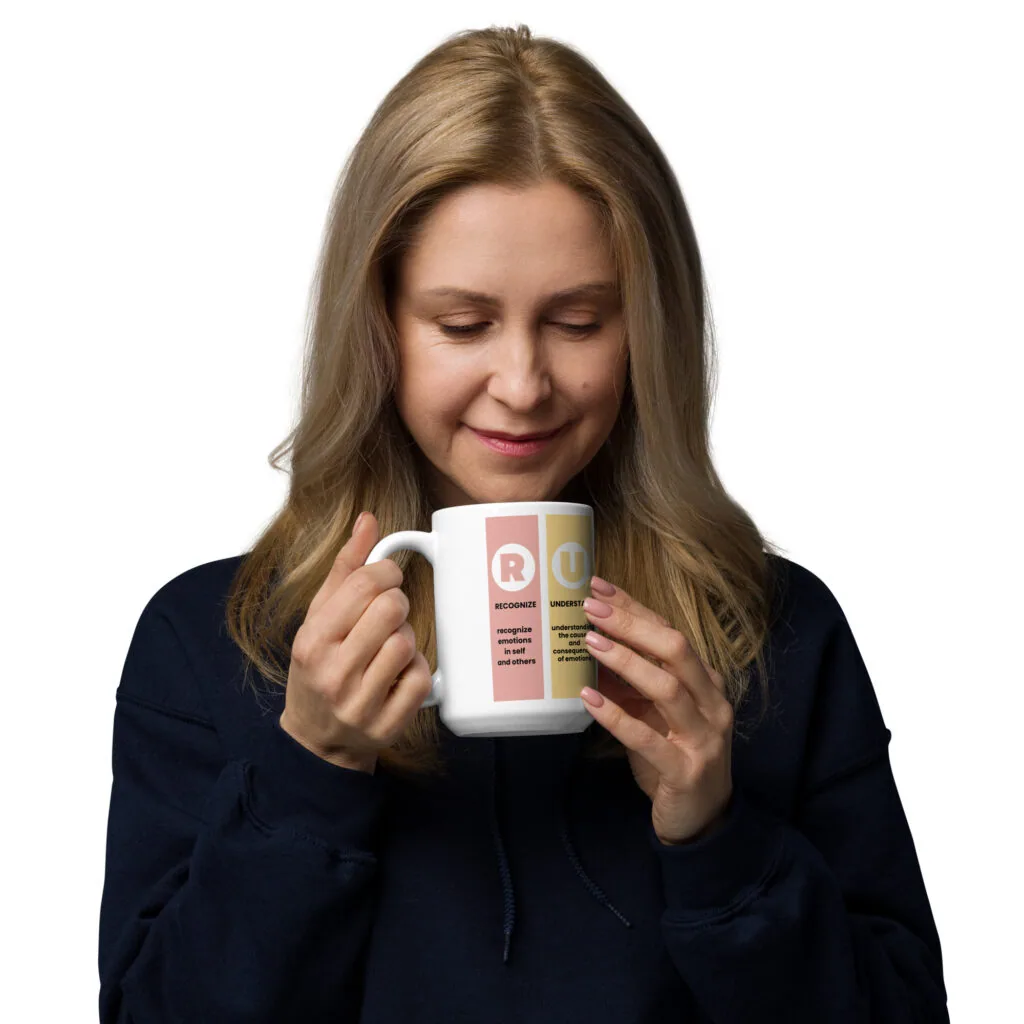 RULER White glossy mug | Durable Ceramic Mug