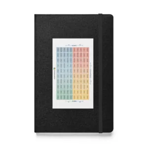 Mood Meter Hardcover Bound Notebook with Pocket - Image 10