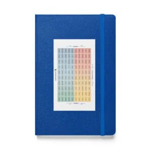 Mood Meter Hardcover Bound Notebook with Pocket - Image 13