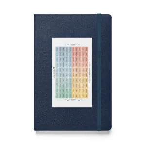 Mood Meter Hardcover Bound Notebook with Pocket - Image 11