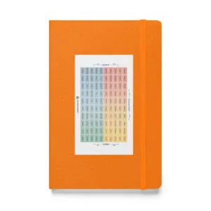 Mood Meter Hardcover Bound Notebook with Pocket - Image 15