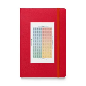 Mood Meter Hardcover Bound Notebook with Pocket - Image 12