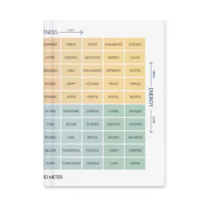 Mood Meter Hardcover Journal – Matte Finish, 150 Lined Page - Image 3