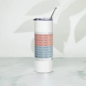 Vaso de acero inoxidable del Medidor de Estado de Ánimo en Español - Image 4