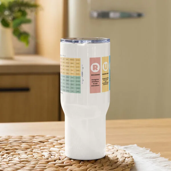 The Mood Meter & RULER Stainless Steel Travel Mug