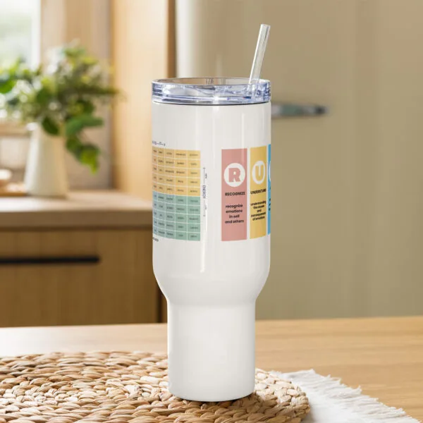 The Mood Meter & RULER Stainless Steel Travel Mug