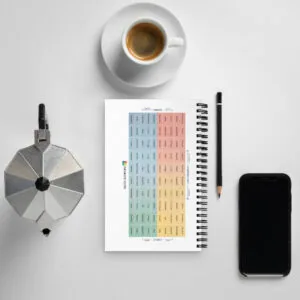 Spiralgebundenes Mood Meter Notizbuch – Deutsche Ausgabe - Image 3